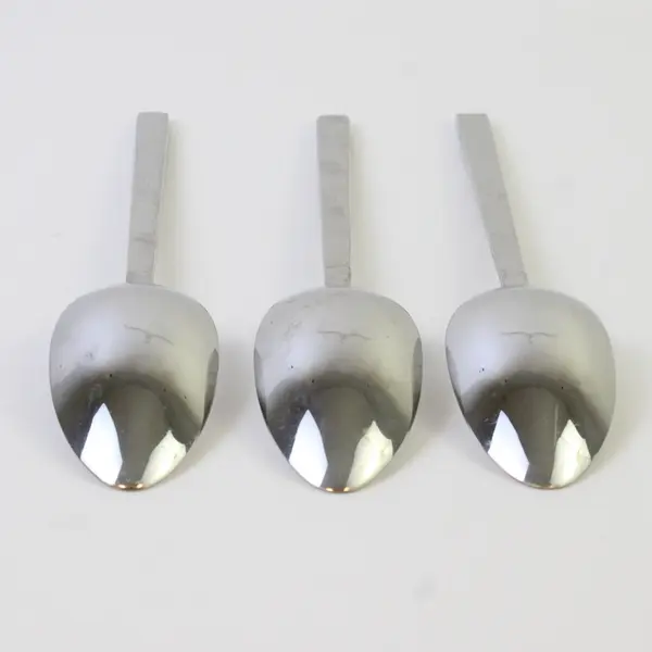 Lot of 3 Villeroy & Boch La Classical Pattern 18/10 SS Oval Soup Spoons 8.25"