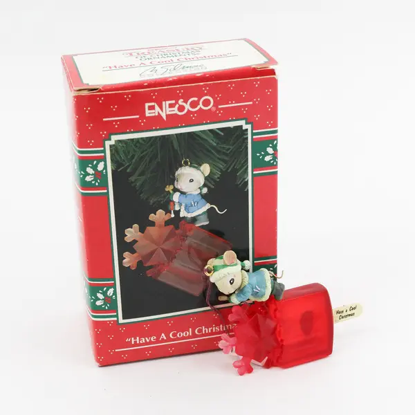 1993 Enesco Have A Cool Christmas Limited Edition Ornament 834467 New