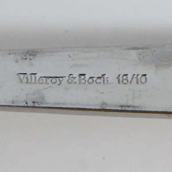 Lot of 4 Villeroy & Boch Notting Hill Pattern 18/10 SS Salad Forks 7.5" Good