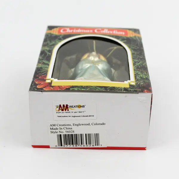 Vintage AM Creations Christmas Praying Angel Ornament New