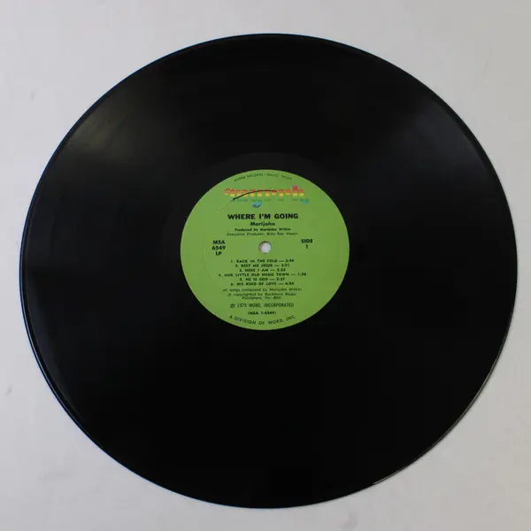 Marijohn "Where I’m Going"  12" Vinyl Record