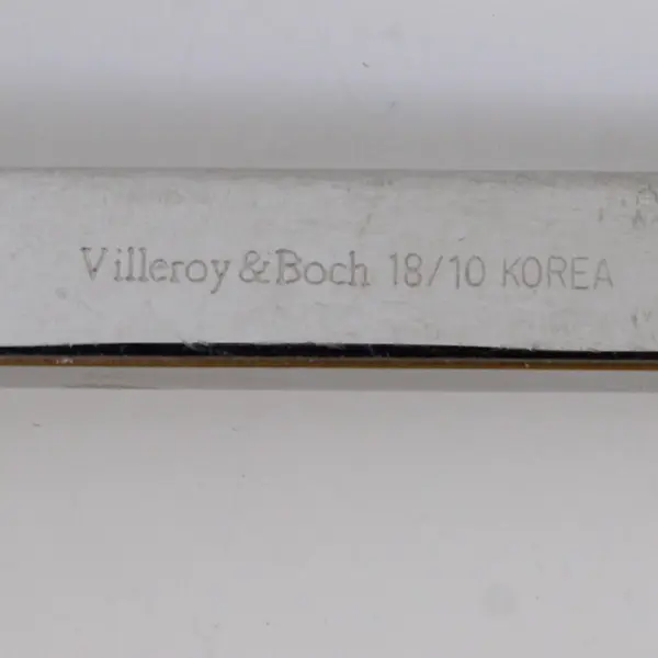 Villeroy & Boch New Wave Pattern 18/10 Stainless Solid Serving Fork 9.5" Good
