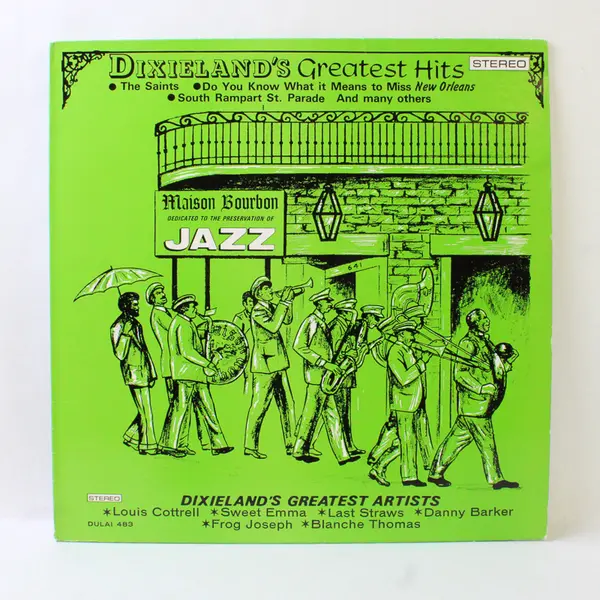 Dixieland's Greatest Hits 12" Vinyl Record