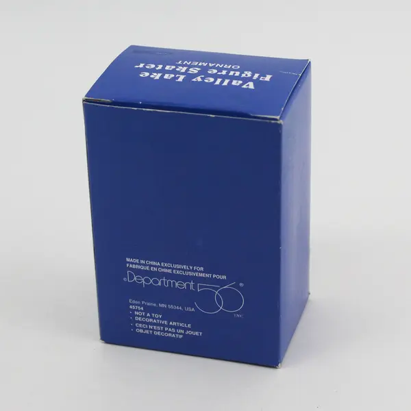 Department 56 Valley Lake Red Skater Christmas Ornament Retired New