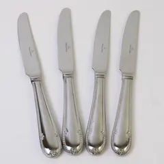 Lot of 4 Villeroy & Boch Mademoiselle Pattern 18/10 SS Solid Dinner Knives 9.25"