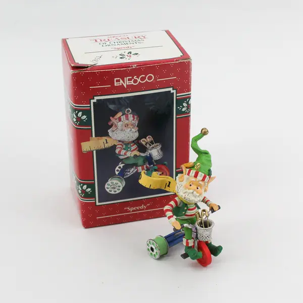 Enesco Treasury Speedy 1993 Christmas Ornament New Collectible