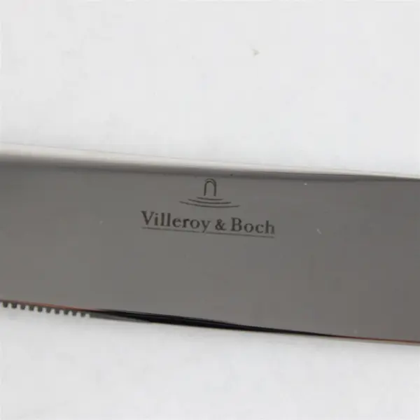 6 Villeroy & Boch Mademoiselle Pattern 18/10 SS Solid Dinner Knives 9.25" New