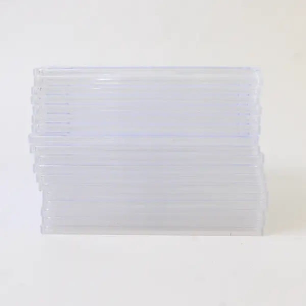 Lot of 18 Slim Clear CD/DVD Jewel Cases - Like New
