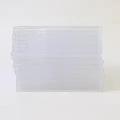 Lot of 18 Slim Clear CD/DVD Jewel Cases - Like New