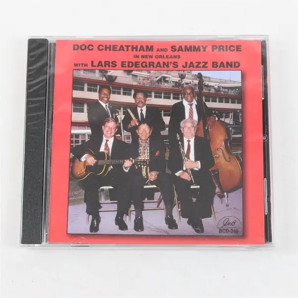 CD Compact Disc Doc Cheatham and Sammy Price in New Orleans Lars Edegran's Jazz