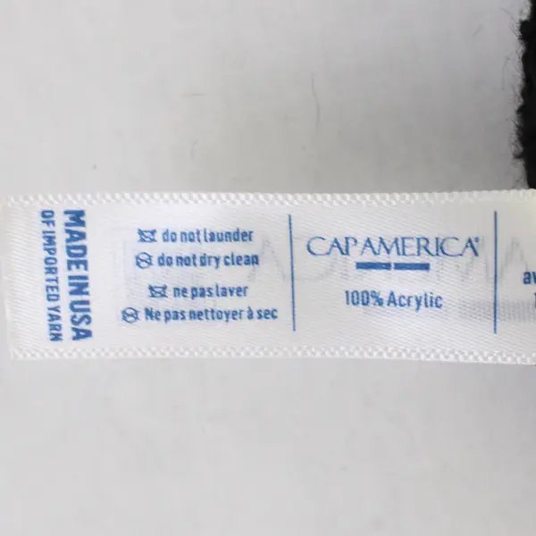 PDX Cat Trapper Stocking Cap Black Pink Men's Winter Hat