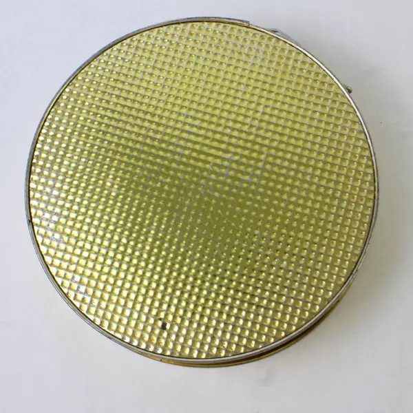 Vintage Gold-Tone Metal Springform Cake Pan 11in | Used Collectible