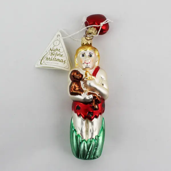  Dept 56 The Night Before Christmas Great Lovers Tarzan And Jane Glass Ornaments