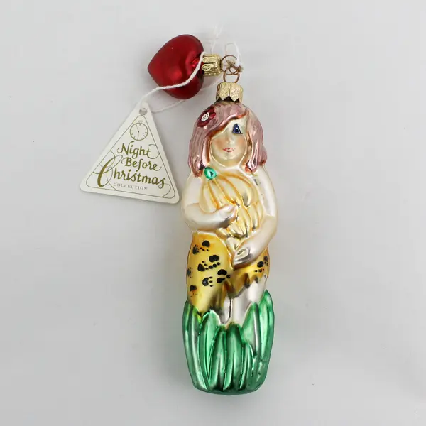  Dept 56 The Night Before Christmas Great Lovers Tarzan And Jane Glass Ornaments