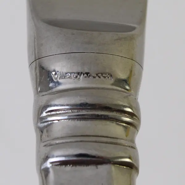 Villeroy & Boch Montclair Pattern SS Hollow Dinner Knife 9.5" Rare HTF Item