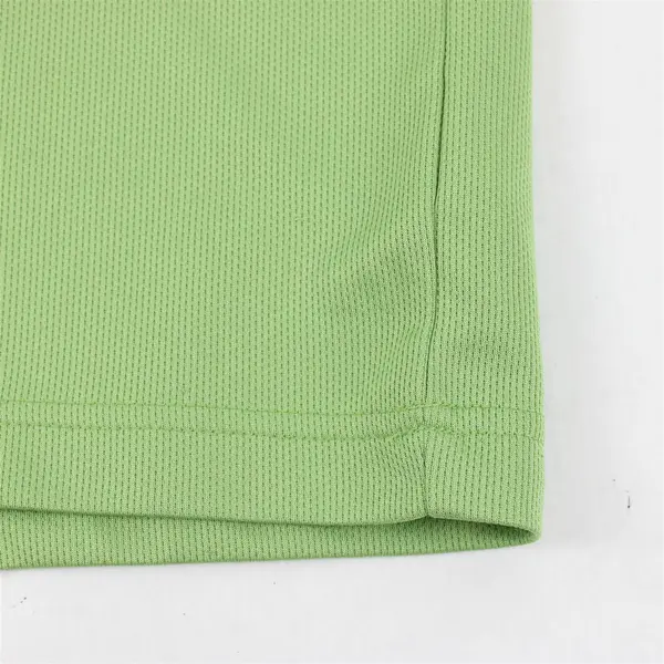 Clique Solid Green Color Short Sleeve Activewear Top T-Shirt Men's Size XL