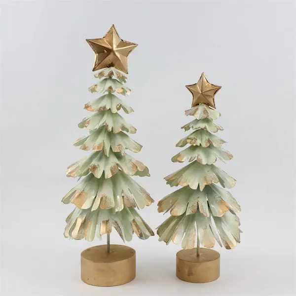 Lot of 2 Vintage Enesco Christmas Tree Ornaments 986593 New
