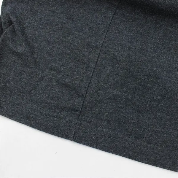 Champion Solid Gray Color Short Sleeve T-Shirt Cotton/Polyester Men's Size XL