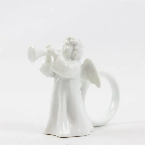 Set of 4 The Reco Angel White Ceramic Napkin Holders