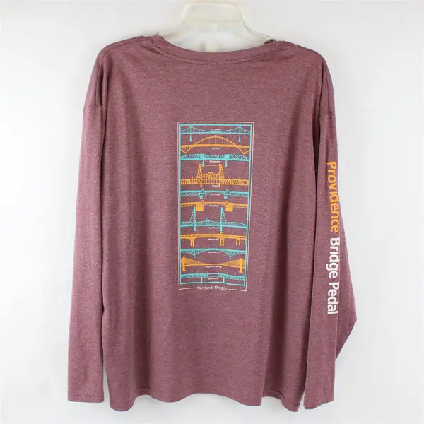 Xtreame-Tek "Providence Bridge Pedal" Long Sleeve Activewear Top Men's Size XL