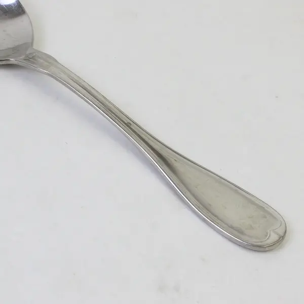 Lot of 4 J A Henckels (Zwilling) Banquet Pattern 18/10 SS Soup Spoons 7.25" Good