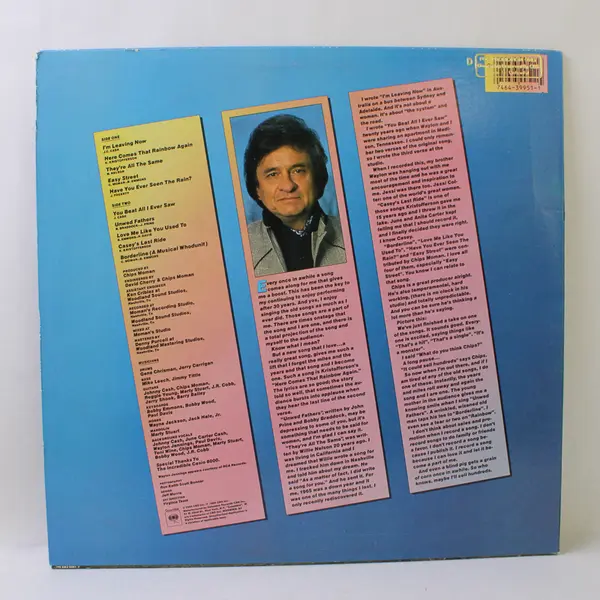 Johnny Cash - Rainbow - 12" Vinyl Record 