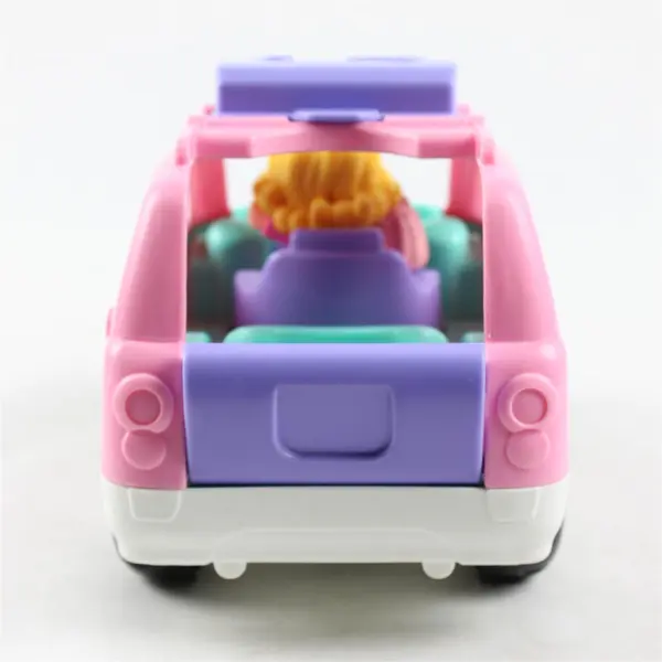 Fisher-Price Little People Pink Open/Close SUV Vehicle w/ Figure 
