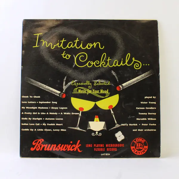 Brunswick Invitation to Cocktails 12" LP Vinyl