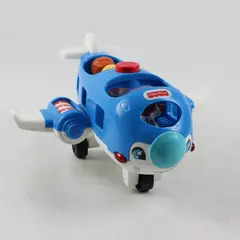 Fisher-Price Little People Travel Together Airplane Toy w/3 Figures - Used