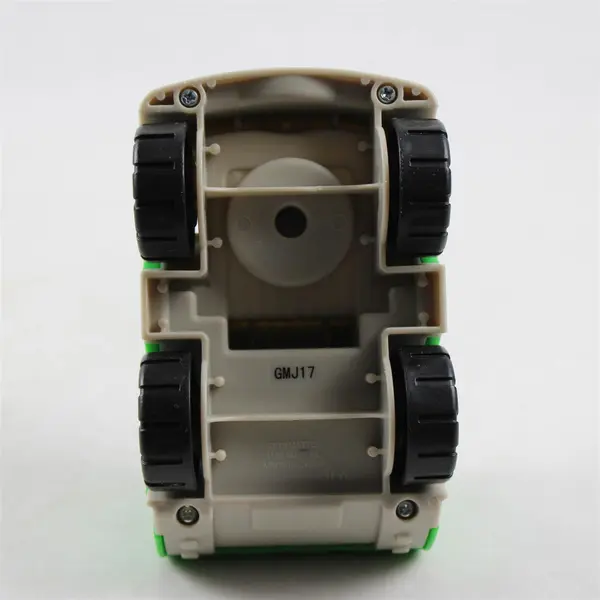 Fisher-Price Little People Recycle Truck Green Garbage Truck w/ Driver Figure