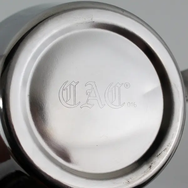 Lot of 2 CAC Stainless Steel Single Serve Teapots