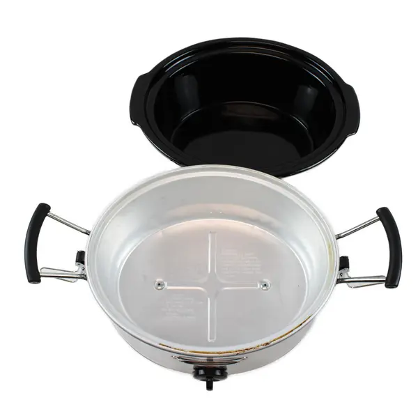 Hamilton Beach Stay or Go Slow Cooker Model 33162RZ w/ Locking Lid