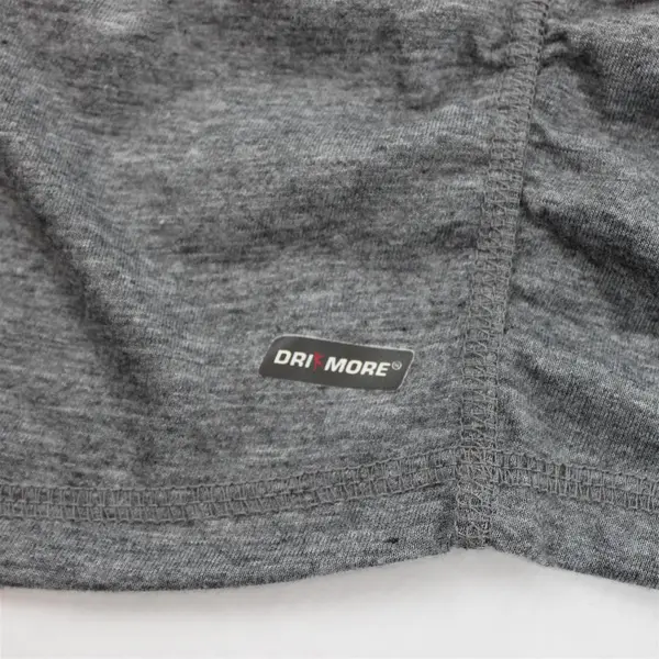 Danskin Now Loose Gray Speckled Short Sleeve Activewear Top Women's 2X (18W-20W)