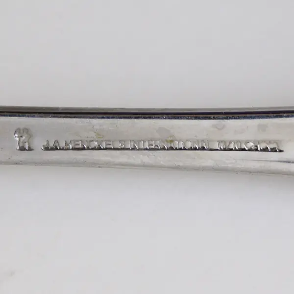 Lot of 3 J A Henckels (Zwilling) Banquet Pattern 18/10 SS Sugar Spoons 6" Rare