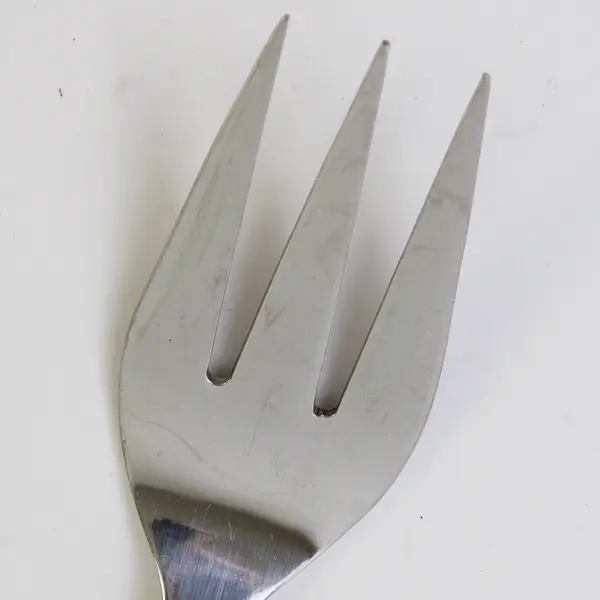 J A Henckels (Zwilling) Banquet Pattern 18/10 SS 3-Tine Serving Fork 8.5" Rare 