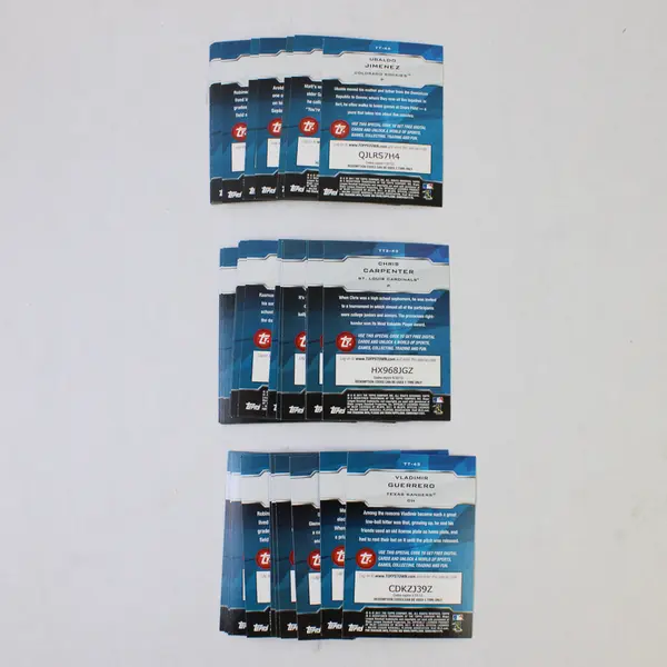 Lot of 40 2011 Topps ToppsTown Featuring Ichiro & Buster Posey Baseball Cards