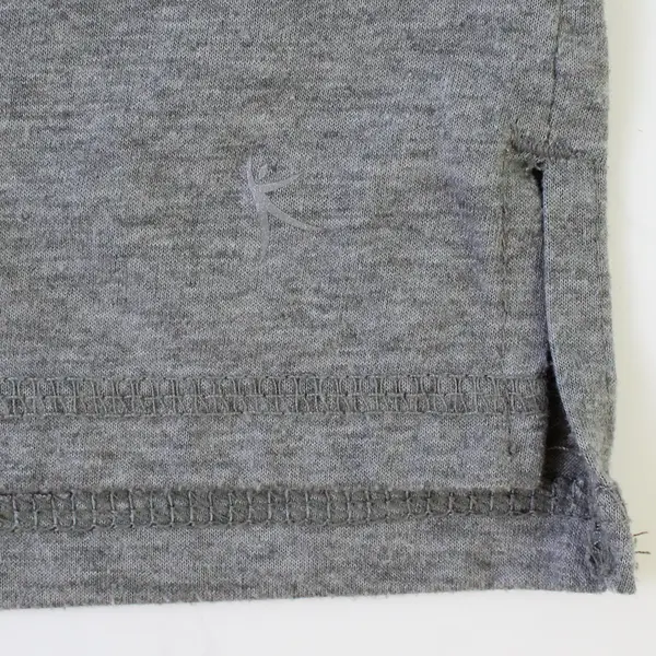 Danskin Now Loose Solid Gray Long Sleeve Activewear Top Women's 3X (22W-24W)