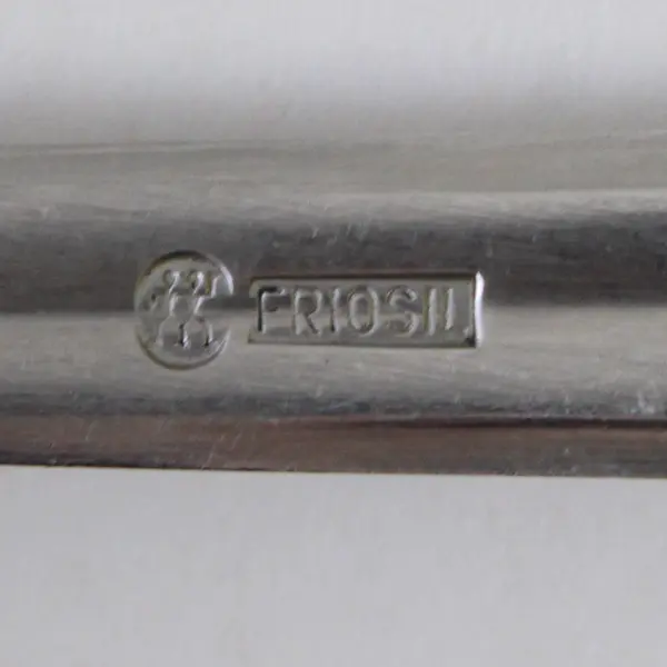 Lot of 2 J A Henckels (Zwilling) HEN3 Pattern SS Serving Spoons 9.25" Rare HTF