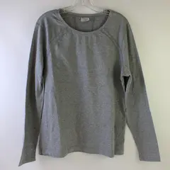 Danskin Now Solid Gray Long Sleeve Activewear Top Women's XXL/2XG (20)