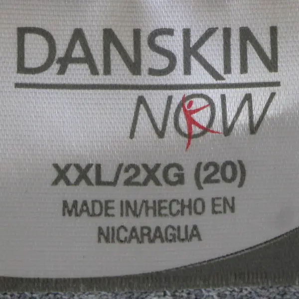 Danskin Now Solid Gray Long Sleeve Activewear Top Women's XXL/2XG (20)