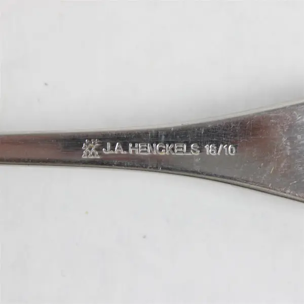 Lot of 5 J A Henckels (Zwilling) HEN66 Pattern SS Soup Spoons 7.5" Rare HTF Pat