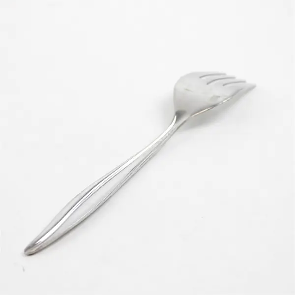 Set of 2 Oneida Textura Stainless Steel Medium Meat Serving Forks 8.5in