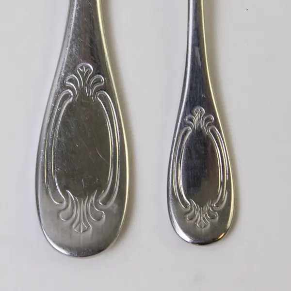 Lot of 2 J A Henckels (Zwilling) HEN66 Pattern SS Small & Salad Forks Rare HTF