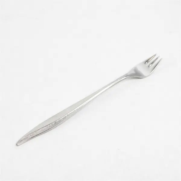 Lot of 2 Oneida Textura Stainless Cocktail/Seafood Fork & Butter Knife