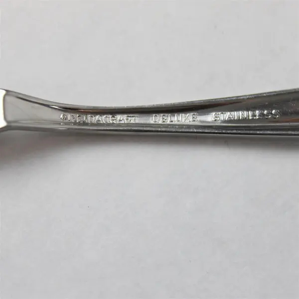 Lot of 2 Oneida Textura Stainless Cocktail/Seafood Fork & Butter Knife