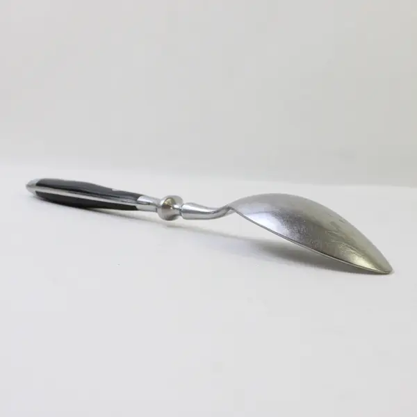 J A Henckels (Zwilling) HEN33 Pattern SS Blk Handle Soup Spoon Very Rare HTF
