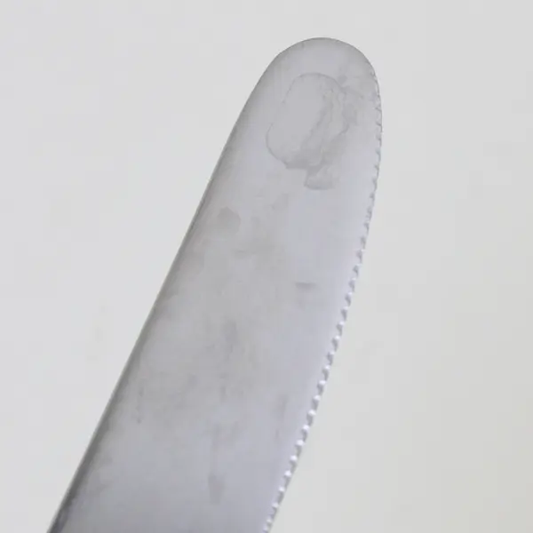 J A Henckels (Zwilling) HEN33 Pattern SS Blk Handle Dinner Knife Very Rare HTF