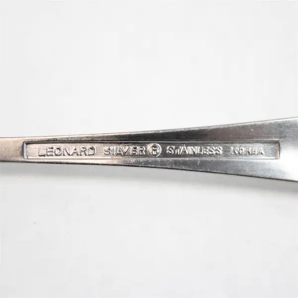 Leonard Old Rockport Stainless Flat Handle Master Butter Knives