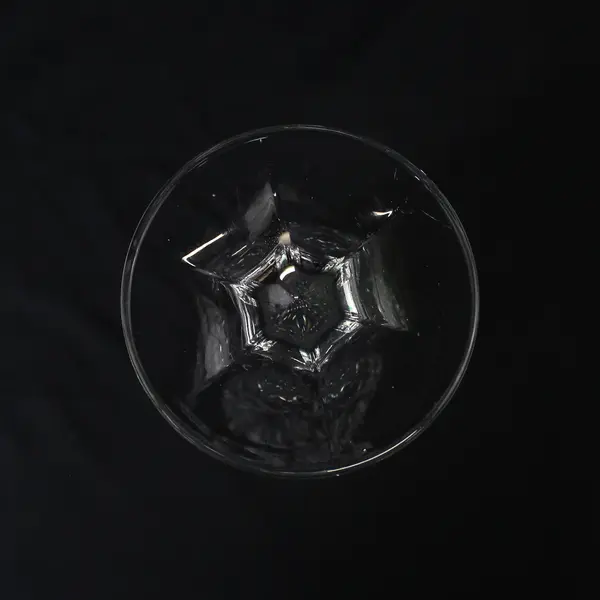 Heavy Diamond Cut Crystal Champagne Flute With Hexagon Stem  8.75"