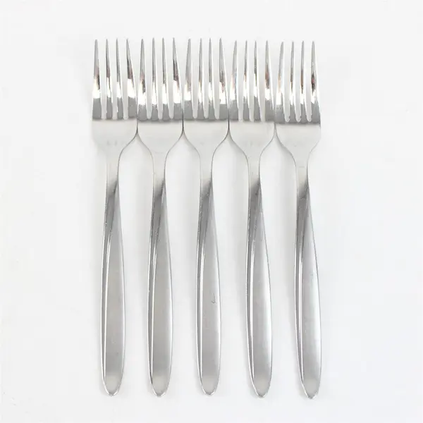 Lot of 5 J A Henckels HEN76 Pattern 18/10 SS Dinner Forks 7.75" Rare HTF Pattern